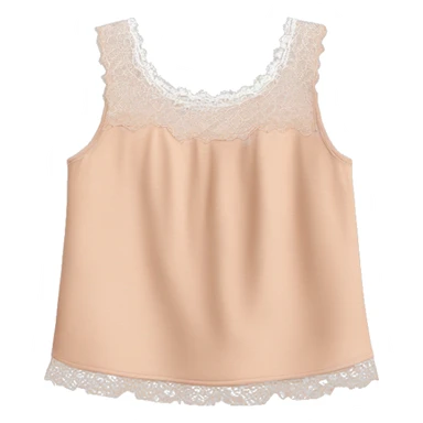 Cute top with lace sticker