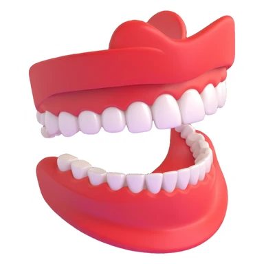 happy mouth showing braces, orthodontics theme, bright and welcoming sticker