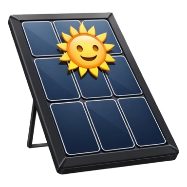 solar panel sticker