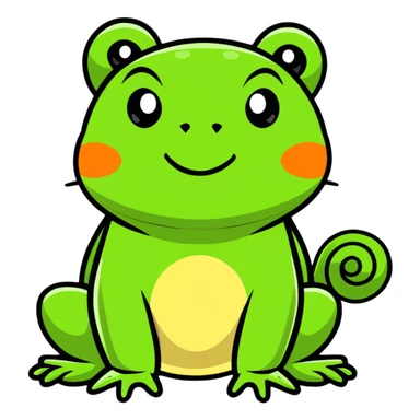 Frong on dog sticker