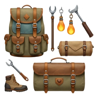 Camp Essentials sticker