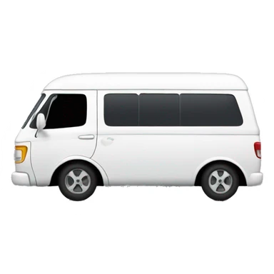 Black cat in white creeper van sticker