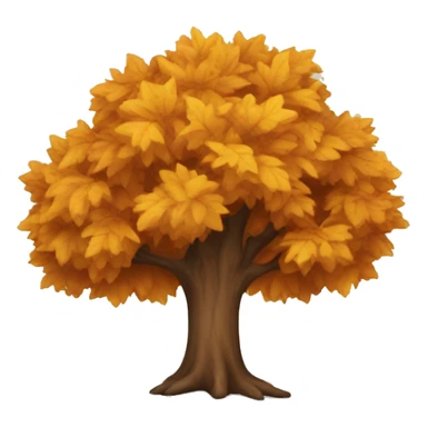 fall tree sticker