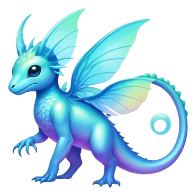 divine complex gradients aesthetic-scenic-Fakémon-creature sticker
