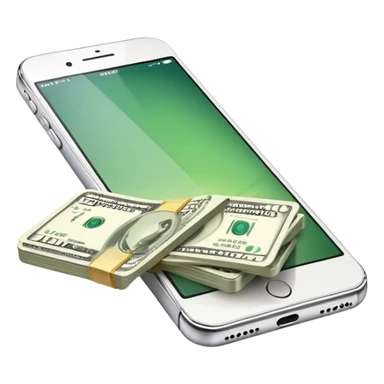 Earning money from iphone  sticker