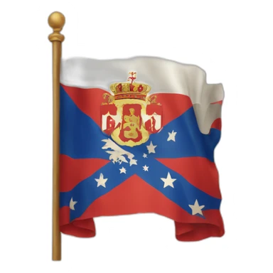 Serbian Old flag sticker