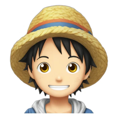 Luffy wity Nami cute sticker