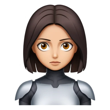 Alita portrait  sticker