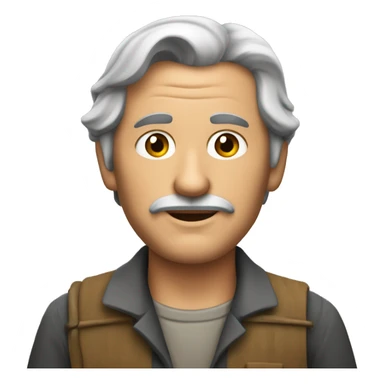 peasant with marxist scikle in his han sticker