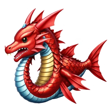 glitter pokemon gyarados sticker