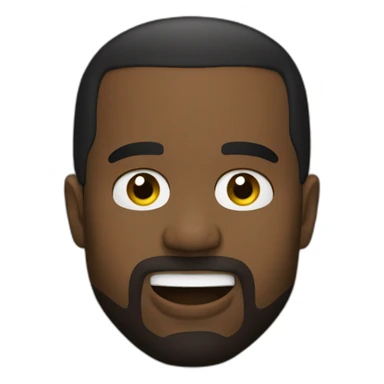 kanye west emoji sticker
