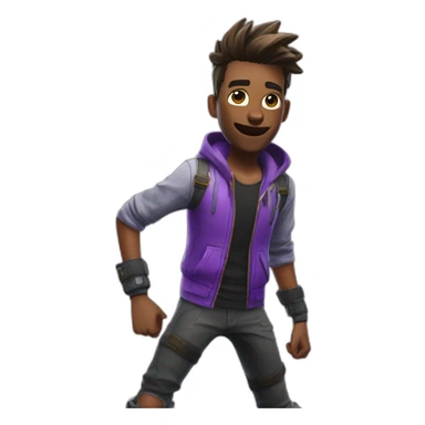 Get griddy fortnite dance  sticker