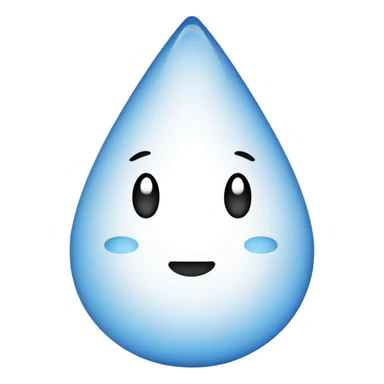 Teardrop from BFDI￼ sticker