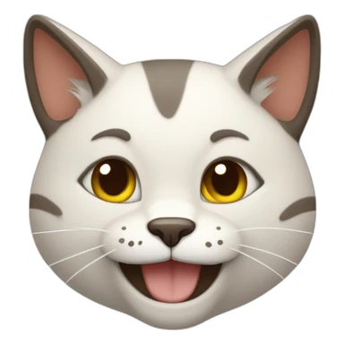 Gato sonriente sticker