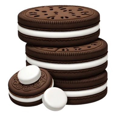 Oreos and Marshmallows sticker