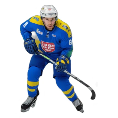 Hockey player HC biel-Bienne sticker