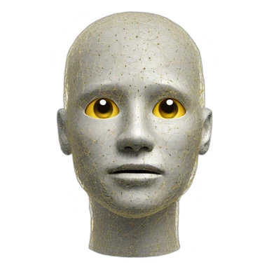 artificial intellegence neural network abstract sticker