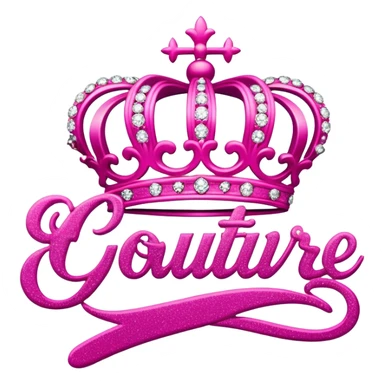 Juicy couture logo sticker
