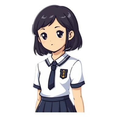 Jane doe from ride the cyclone sticker