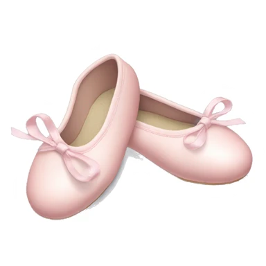 Pale pink ballet shoes sticker