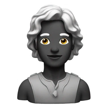 stage maquette black  sticker