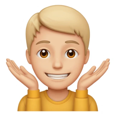 Stressed smile sticker