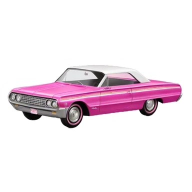Barbie’s 1963 Oldsmobile Jetfire   sticker