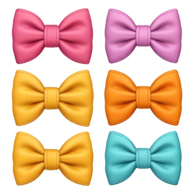 Cozy things with bows sticker