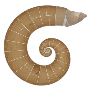 fibonacci spiral sticker
