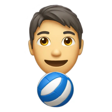 Voleyball sticker