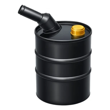 create a realistic canister of oil sticker