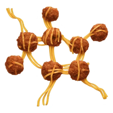 spaghetti and meatballs sticker