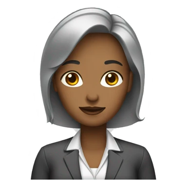 WOMAN OFFICE WORKER sticker