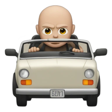 mogwai-driving sticker