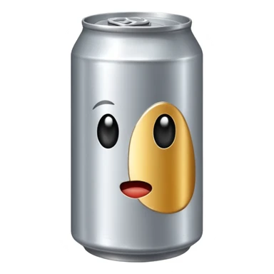 Un fut métallique de bière sticker