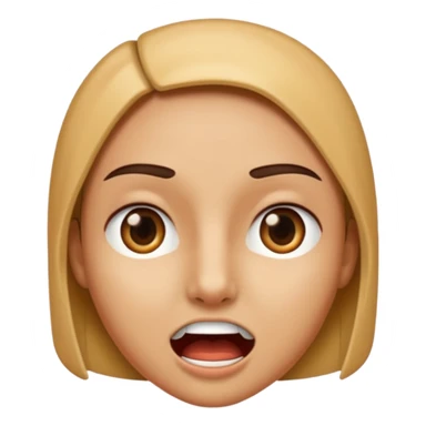 Zipper-Mouth Face sticker