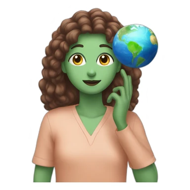 taking care of planet earth sticker