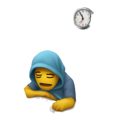 Working from home sick sticker