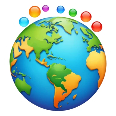 World on my mind sticker