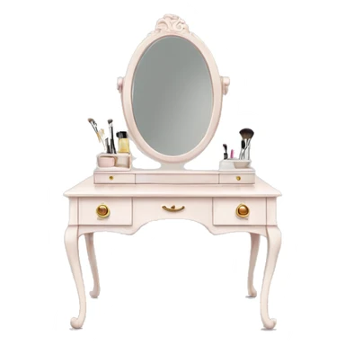 vanity table sticker