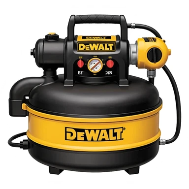 DEWALT DWFP55126 Heavy-Duty Pancake Compressor, Gas, 5 Gal. emoji style  sticker
