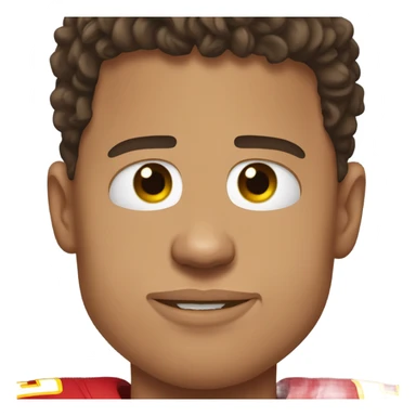 Patrick mahomes crying so hard sticker