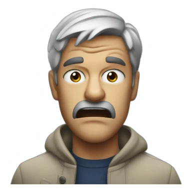 angry parisian sticker