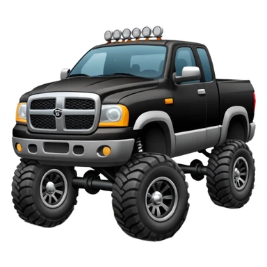 Need a SRT truck emoji that I can copy and paste with no guns on top sticker