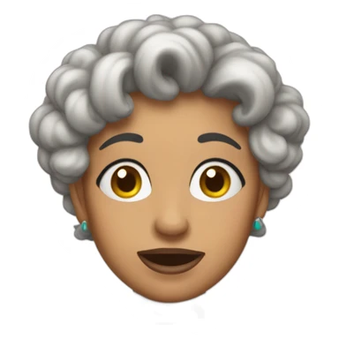 Mamie qui fait caca sticker