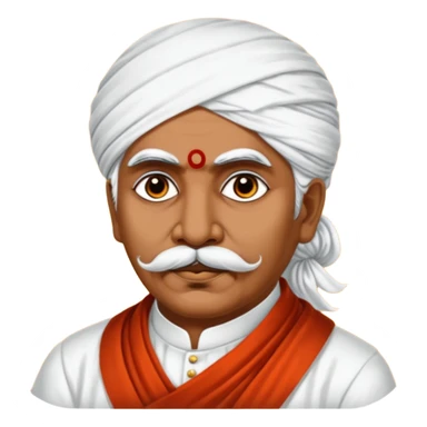 bharathiyar tamil poet sticker