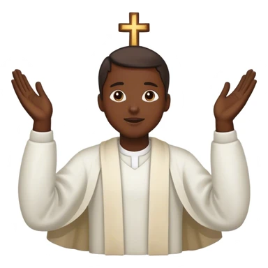 Praise god sticker