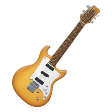 Guitare électrique sticker