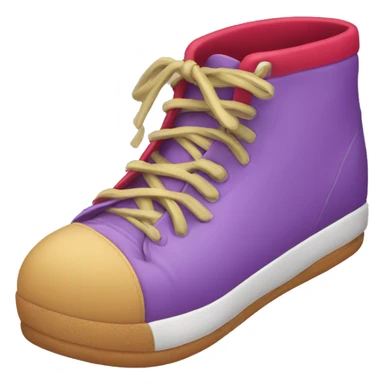 shoes in a cover sticker