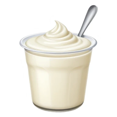 cup of yogurt sticker